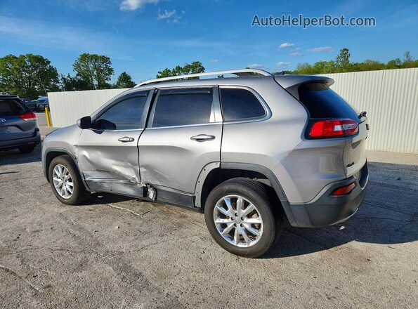 1C4PJMDB6GW321059 2016 JEEP CHEROKEE Silver Задня ліва чверть