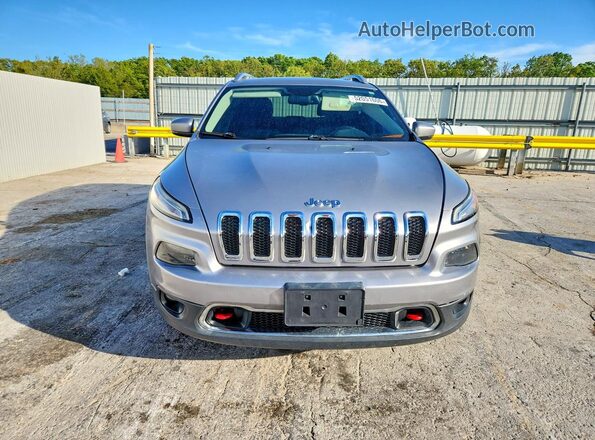 1C4PJMDB6GW321059 2016 JEEP CHEROKEE Silver Вид спереду