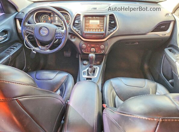 1C4PJMDB6GW321059 2016 JEEP CHEROKEE Silver Вид панелі приладів