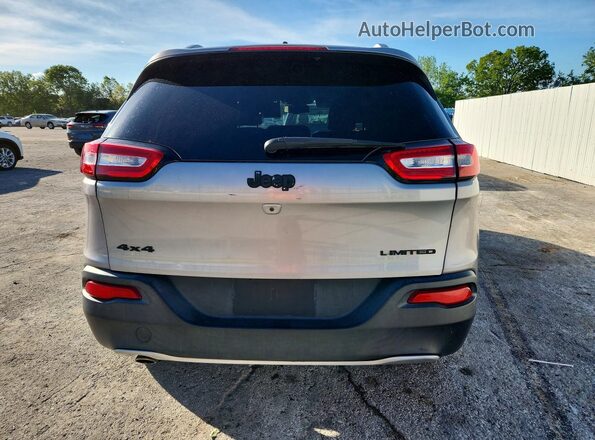 1C4PJMDB6GW321059 2016 JEEP CHEROKEE Silver Вид ззаду
