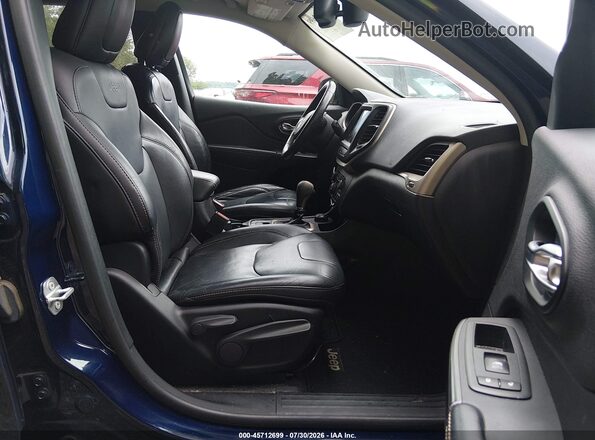 1C4PJMDB6GW330778 2016 JEEP CHEROKEE Синий Вид салона спереди