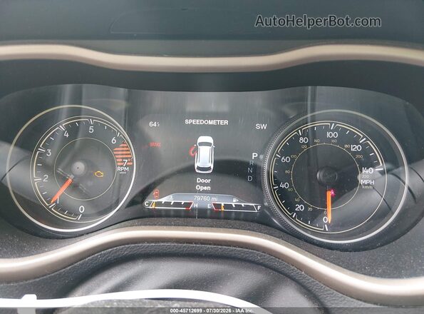 1C4PJMDB6GW330778 2016 JEEP CHEROKEE Синий Вид задних сидений