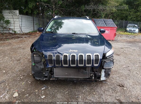 1C4PJMDB6GW330778 2016 JEEP CHEROKEE Синий Вид задней части салона