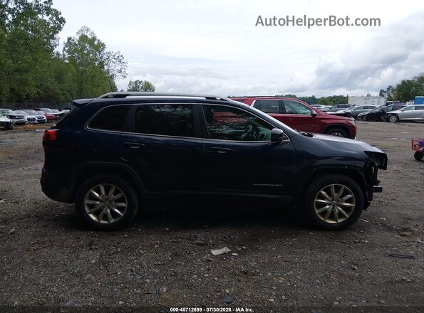 1C4PJMDB6GW330778 2016 JEEP CHEROKEE Синий Панорамный вид салона 360°