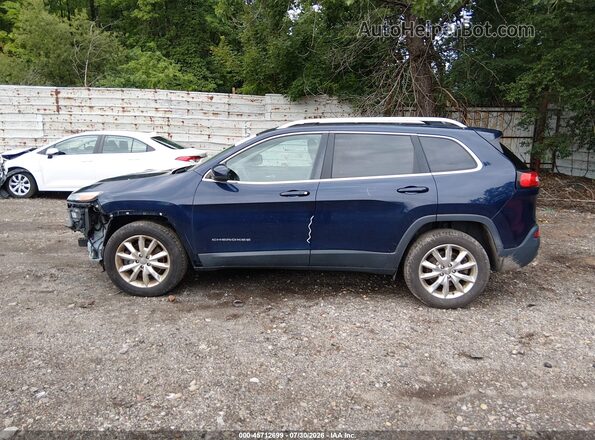1C4PJMDB6GW330778 2016 JEEP CHEROKEE Синий 