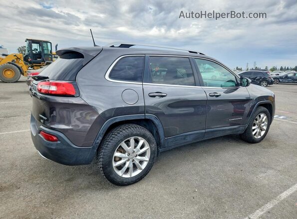 1C4PJMDB6GW340940 2016 JEEP CHEROKEE Gray უკანა მარჯვენა