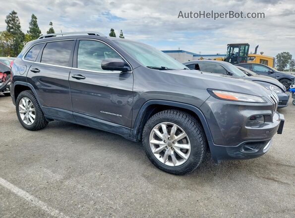 1C4PJMDB6GW340940 2016 JEEP CHEROKEE Gray წინა მარჯვენა