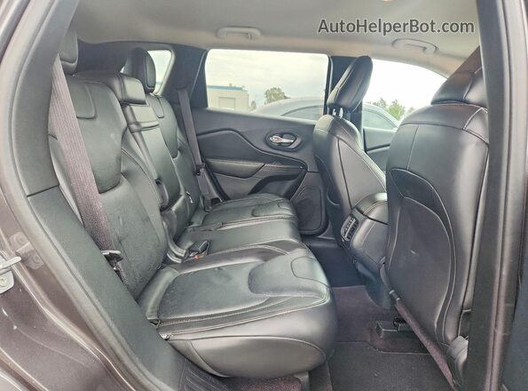 1C4PJMDB6GW340940 2016 JEEP CHEROKEE Gray უკანა სავარძლების ხედი
