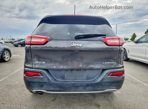 1C4PJMDB6GW340940 2016 JEEP CHEROKEE Gray უკანა ხედი