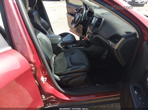 1C4PJMDB7GW120139 2016 JEEP CHEROKEE Red წინა სალონის ხედი