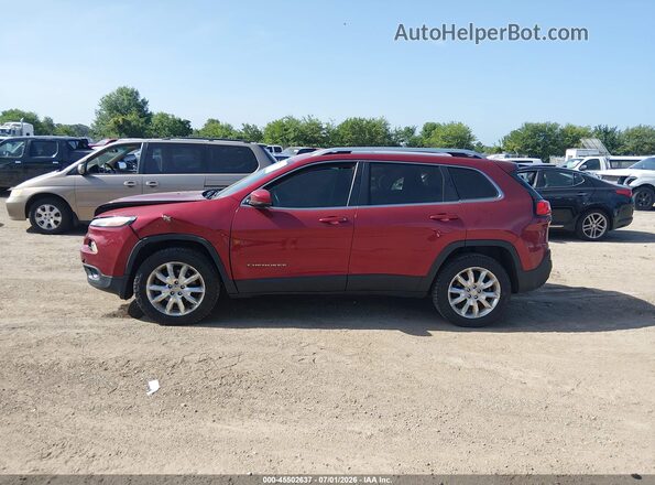1C4PJMDB7GW120139 2016 JEEP CHEROKEE Red 