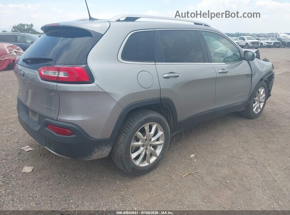 1C4PJMDB7GW213615 2016 JEEP CHEROKEE Silver უკანა მარჯვენა