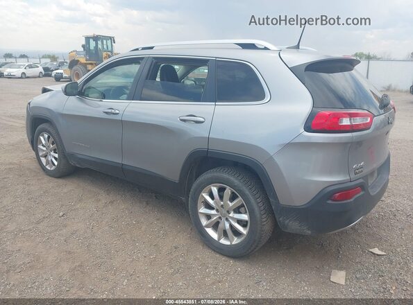 1C4PJMDB7GW213615 2016 JEEP CHEROKEE Silver უკანა მარცხენა
