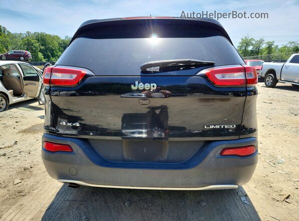 1C4PJMDB7GW322673 2016 JEEP CHEROKEE Black Rear view