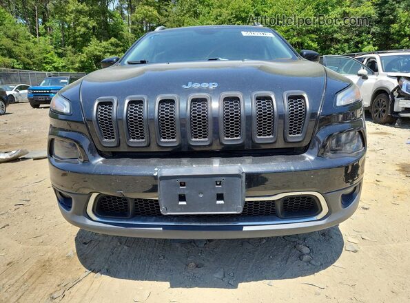 1C4PJMDB7GW322673 2016 JEEP CHEROKEE Black Front view