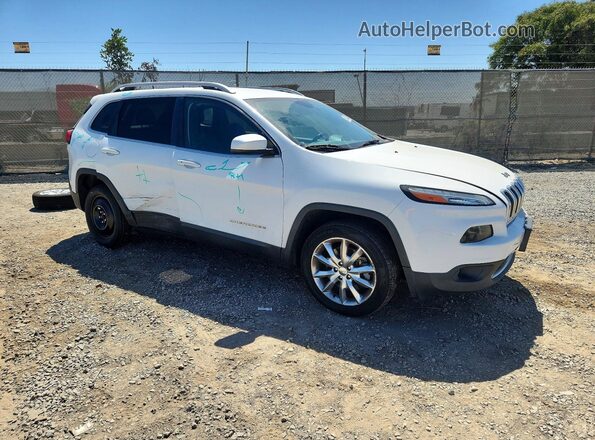 1C4PJMDB7GW337562 2016 JEEP CHEROKEE White Delantero derecho