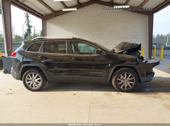 1C4PJMDB7HW511535 2017 JEEP CHEROKEE Черный Вид задней части салона