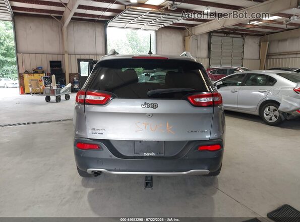1C4PJMDB7HW665453 2017 JEEP CHEROKEE Silver 
