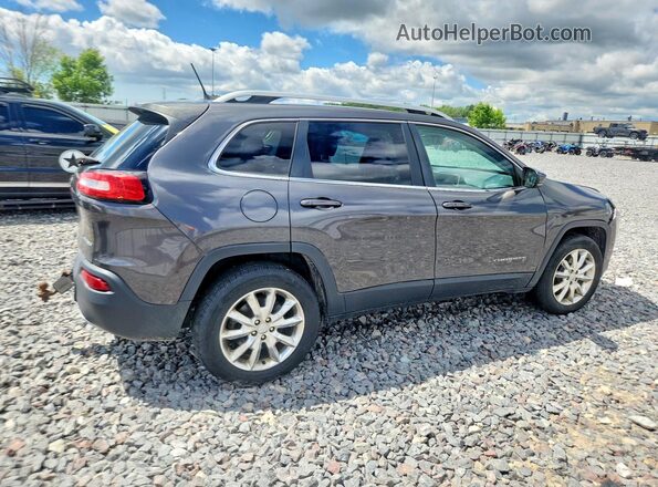 1C4PJMDB8GW213400 2016 JEEP CHEROKEE Серый Задняя правая четверть