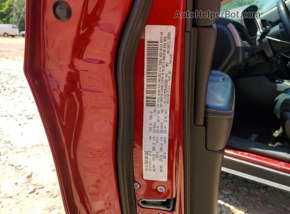 1C4PJMDB8HW563692 2017 JEEP CHEROKEE Red Вид наклейки з VIN-кодом