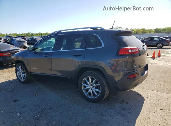 1C4PJMDB9JD567400 2018 JEEP CHEROKEE Gray Rear left