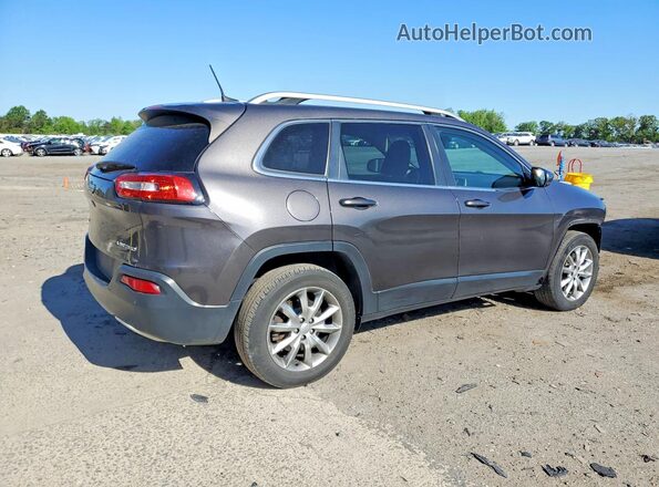 1C4PJMDB9JD567400 2018 JEEP CHEROKEE Gray Rear right