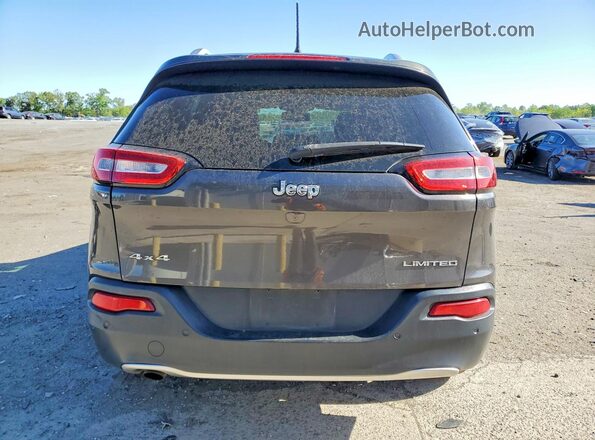 1C4PJMDB9JD567400 2018 JEEP CHEROKEE Gray Rear view