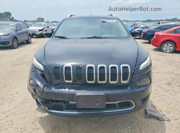 1C4PJMDB9JD609824 2018 JEEP CHEROKEE Black წინა ხედი
