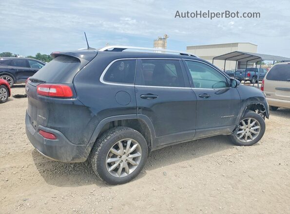 1C4PJMDB9JD609824 2018 JEEP CHEROKEE Black უკანა მარჯვენა