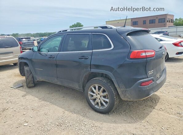 1C4PJMDB9JD609824 2018 JEEP CHEROKEE Black უკანა მარცხენა