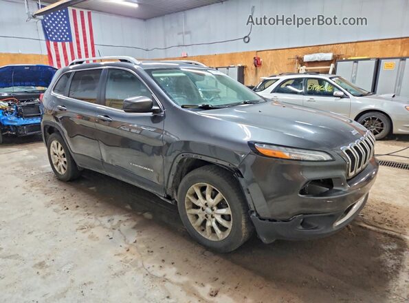 1C4PJMDBXGW170078 2016 JEEP CHEROKEE Угольный Передняя правая четверть