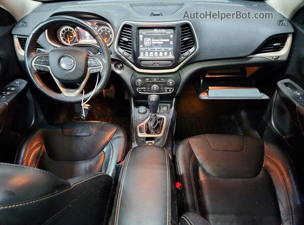 1C4PJMDBXGW170078 2016 JEEP CHEROKEE Угольный Вид панели приборов