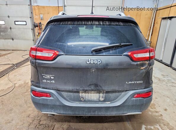 1C4PJMDBXGW170078 2016 JEEP CHEROKEE Угольный Вид сзади