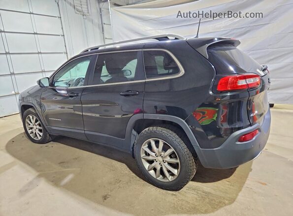 1C4PJMDBXJD599482 2018 JEEP CHEROKEE Black Задня ліва чверть