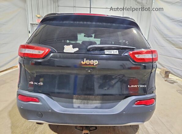 1C4PJMDBXJD599482 2018 JEEP CHEROKEE Black Вид ззаду