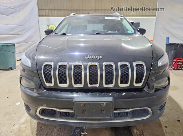 1C4PJMDBXJD599482 2018 JEEP CHEROKEE Black Вид спереду