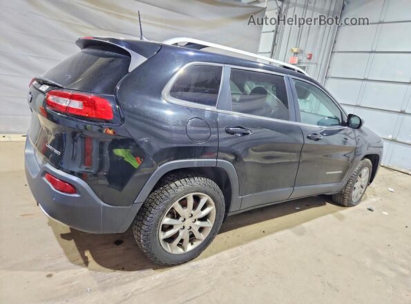 1C4PJMDBXJD599482 2018 JEEP CHEROKEE Black Задня права чверть