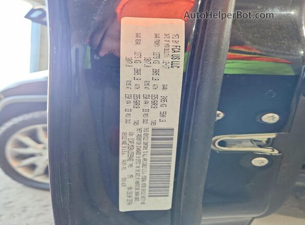 1C4PJMDBXJD599482 2018 JEEP CHEROKEE Black Вид наклейки з VIN-кодом