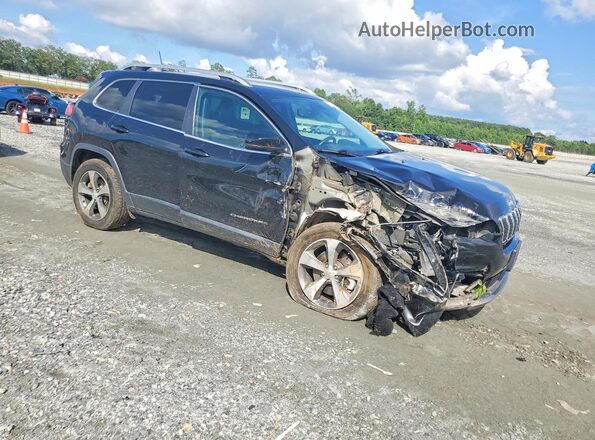 1C4PJMDN0LD537439 2020 JEEP CHEROKEE Black Передня права чверть