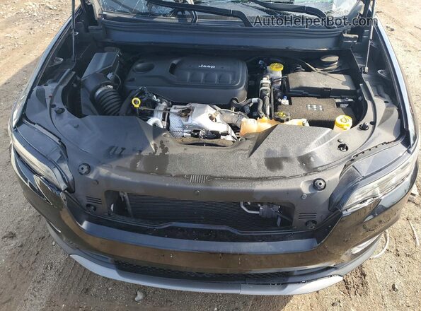 1C4PJMDN1MD115875 2021 JEEP CHEROKEE Black Vista del compartimento del motor