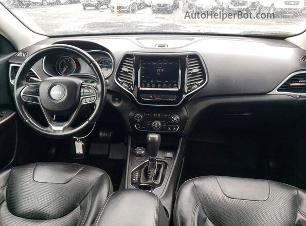 1C4PJMDN2KD268973 2019 JEEP CHEROKEE Gray Առջևի վահանակի տեսք