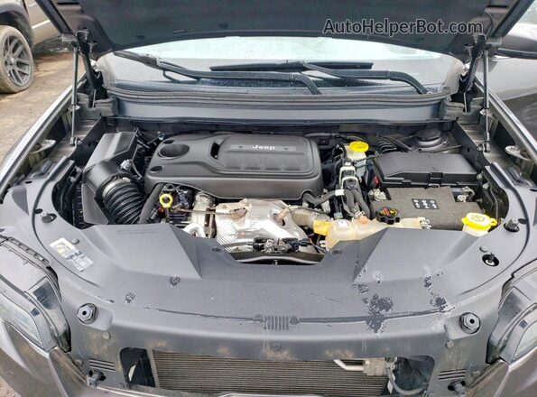 1C4PJMDN2KD268973 2019 JEEP CHEROKEE Gray Շարժիչի բաժամունքի տեսք