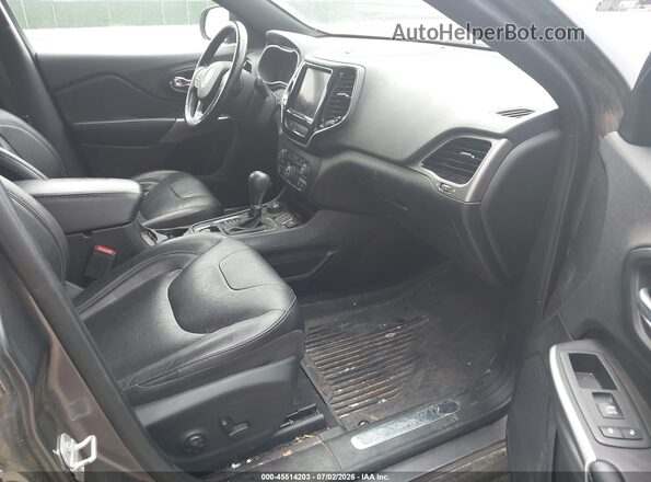 1C4PJMDN4LD544846 2020 JEEP CHEROKEE Серый Вид салона спереди