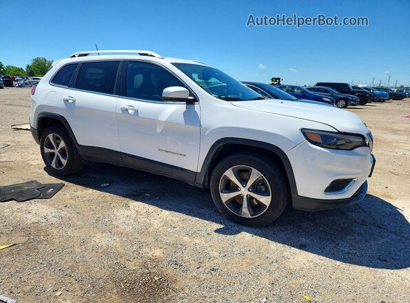 1C4PJMDN5KD117142 2019 JEEP CHEROKEE White Przód prawy