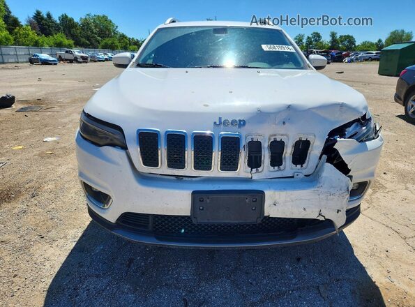1C4PJMDN5KD117142 2019 JEEP CHEROKEE White Widok z przodu