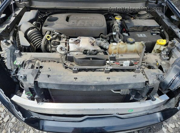 1C4PJMDN5KD117450 2019 JEEP CHEROKEE Черный Вид подкапотного пространства