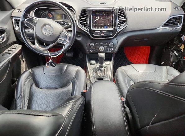 1C4PJMDN5KD117450 2019 JEEP CHEROKEE Черный Вид панели приборов