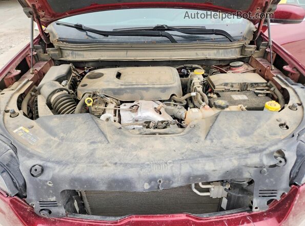 1C4PJMDN5KD188180 2019 JEEP CHEROKEE Maroon Widok komory silnika