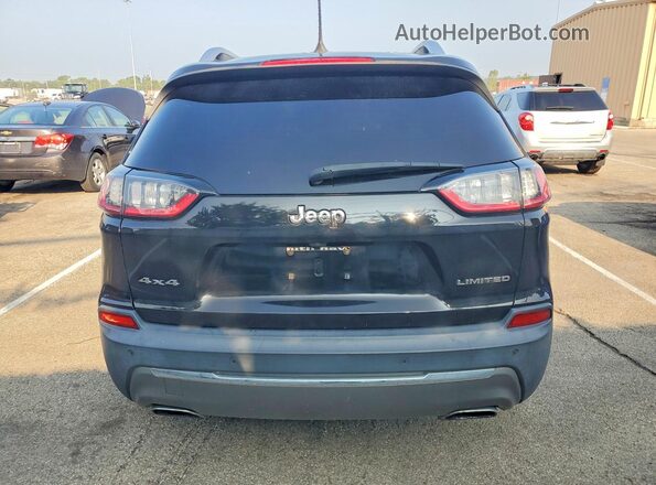 1C4PJMDN5KD292670 2019 JEEP CHEROKEE Black უკანა ხედი