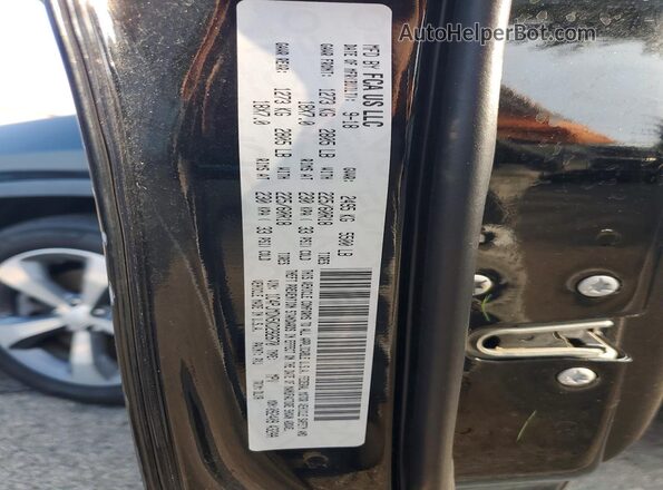 1C4PJMDN5KD292670 2019 JEEP CHEROKEE Black VIN კოდის სტიკერის ხედი